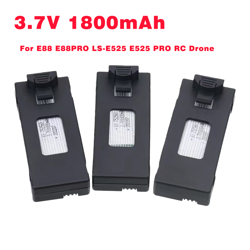 Drone Zll Rc - 3,7V 1800mAh RC-Drohnen-Akku Zubehör für E88