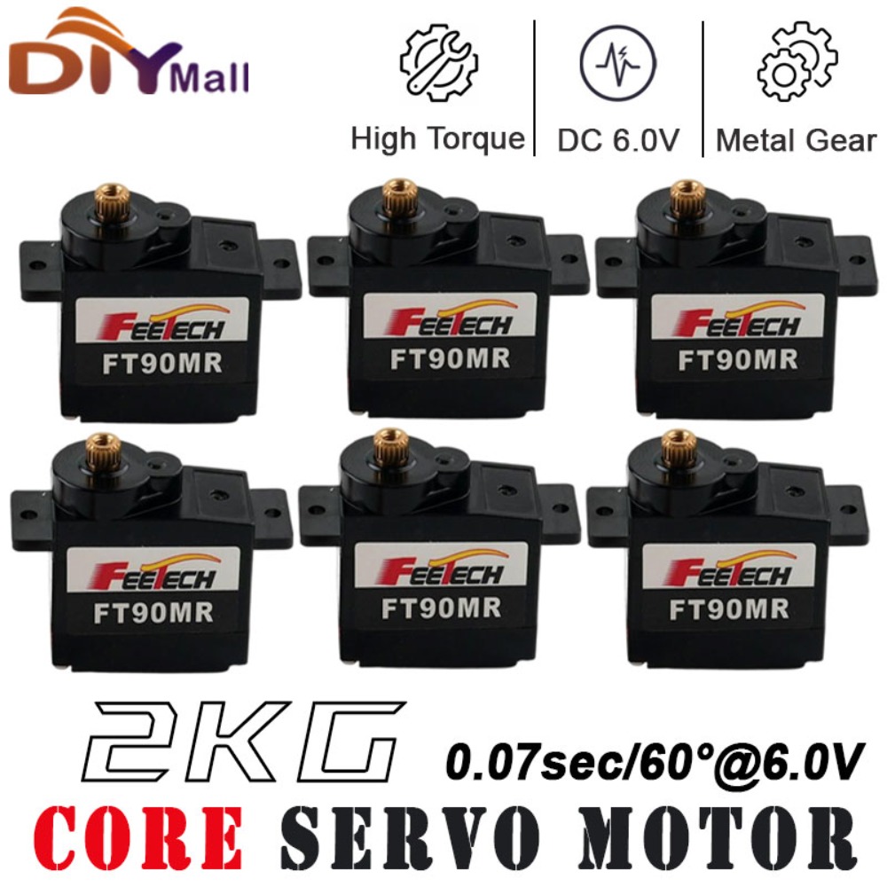 Rc Drone Uav - 1/2/4 PCS Feetech FT90M Digital Metal