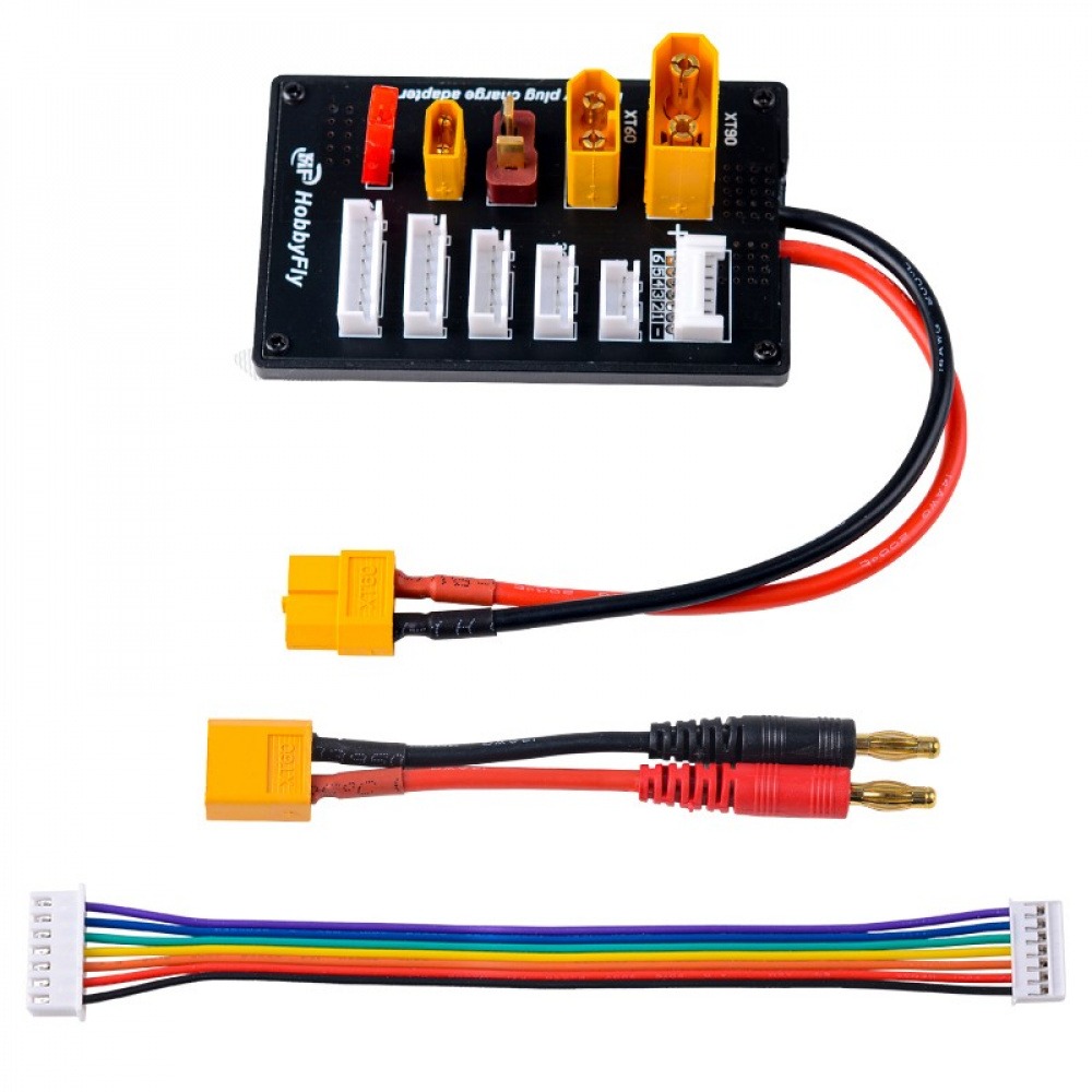 Lipo Parallel Charging Board - XT30 XT60 XT90 JST T-Anschluss Lipo-Akku
