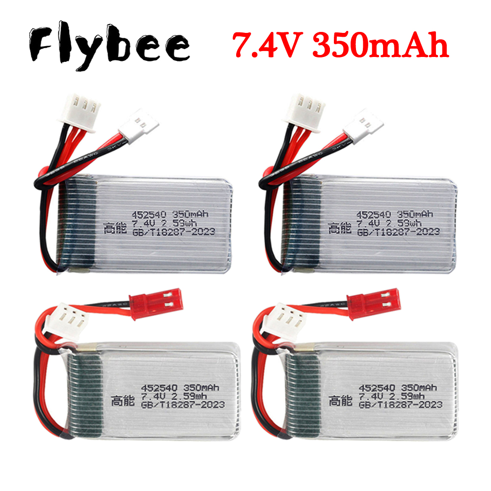 Drone Mjx Rc - 2s 7,4 v 350mah Lipo batterie