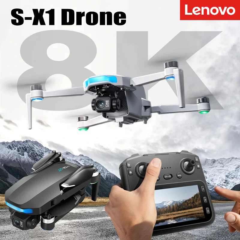 Drone Rc Land - Lenovo S-X1 Drohne 8K HD Professionelle