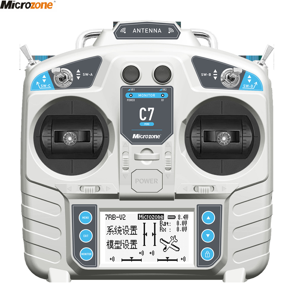 Drone Rc Receiver And Transmitter - MicroZone MC7 Controller C7 MINI Sender