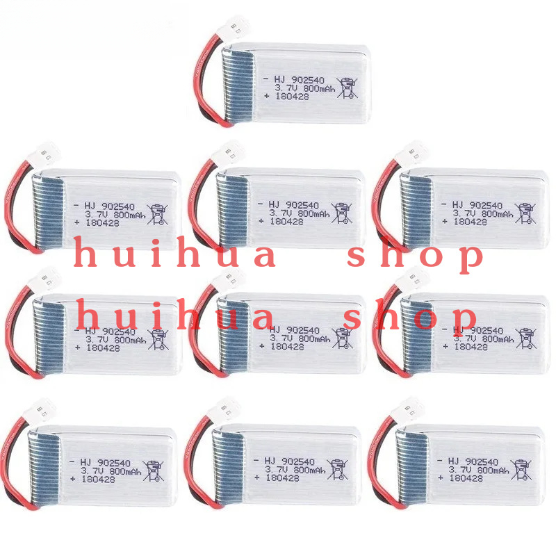 Drone Mjx Rc - 3,7 V 800 mAh 902540 Lipo