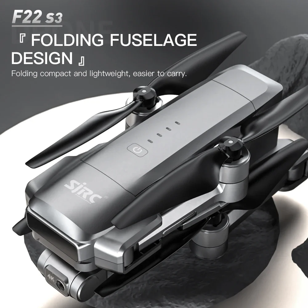 Drone Rc Land - SJRC F22 S3 Pro Faltbare RC-Quadcopter-Drohne