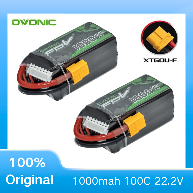 Drone Zll Rc - 2 Stück OVONIC 1000mAh 100C 22,2V