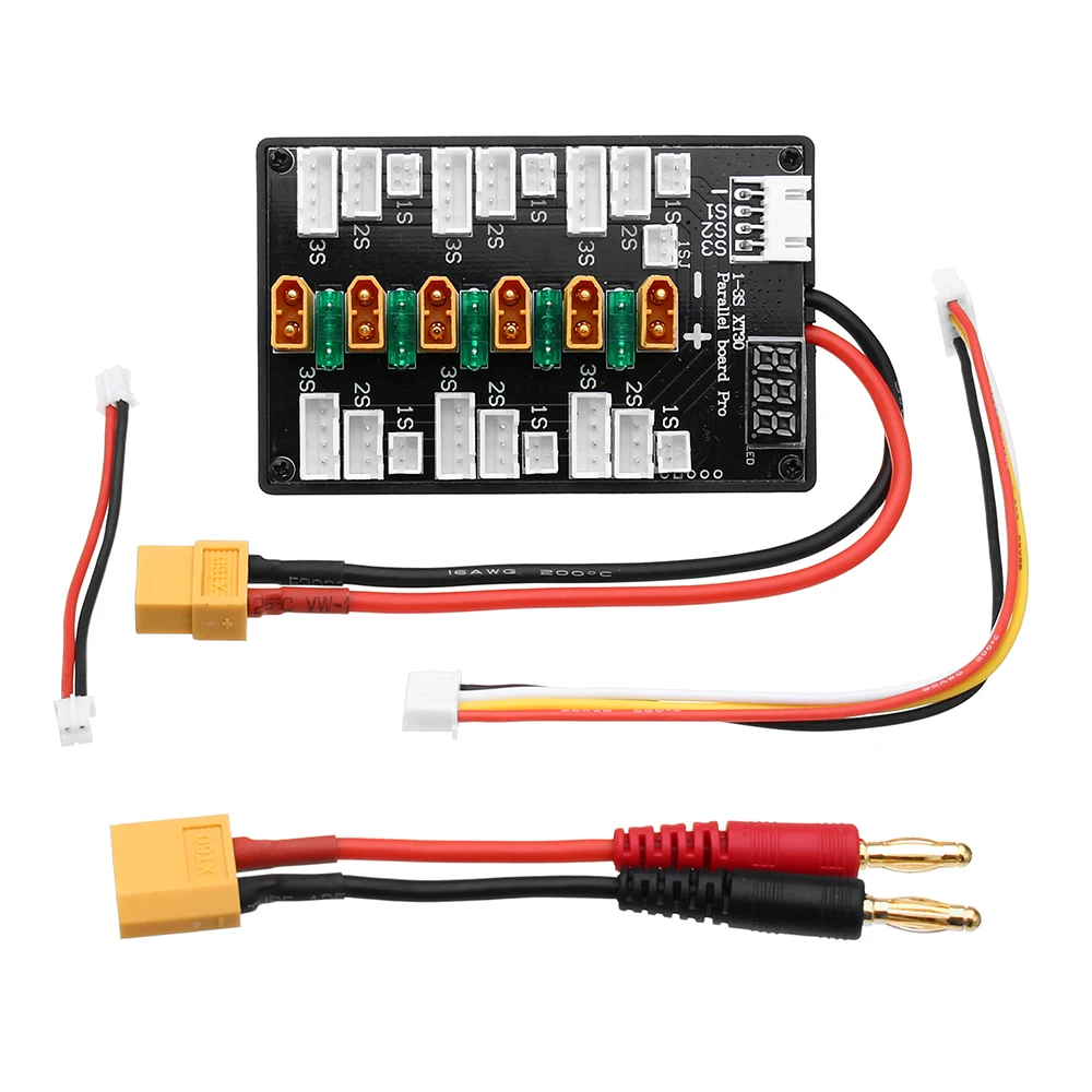 Lipo Parallel Charging Board - XT30 Stecker 1S-3S Lipo Batterie Upgrade
