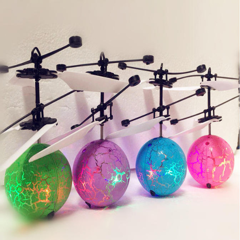 Drone Rc Land - Kinder-Mini-Drohne RC-Helikopter Fluggerät Fliegender Ball Leuchtendes