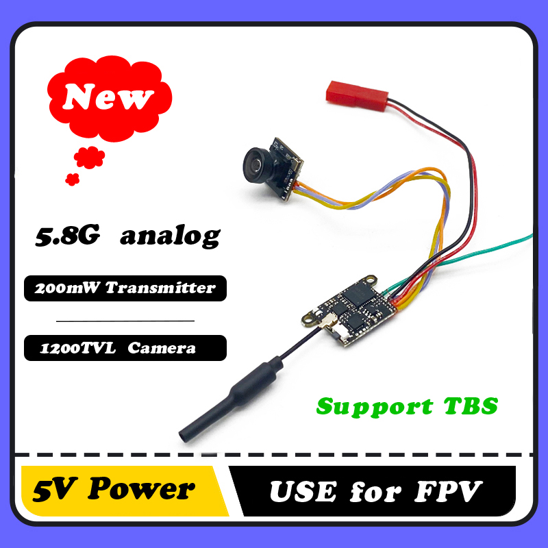 Drone Rc Receiver And Transmitter - SLONWAKE 5,8G 1200TVL FPV Kamera VTX