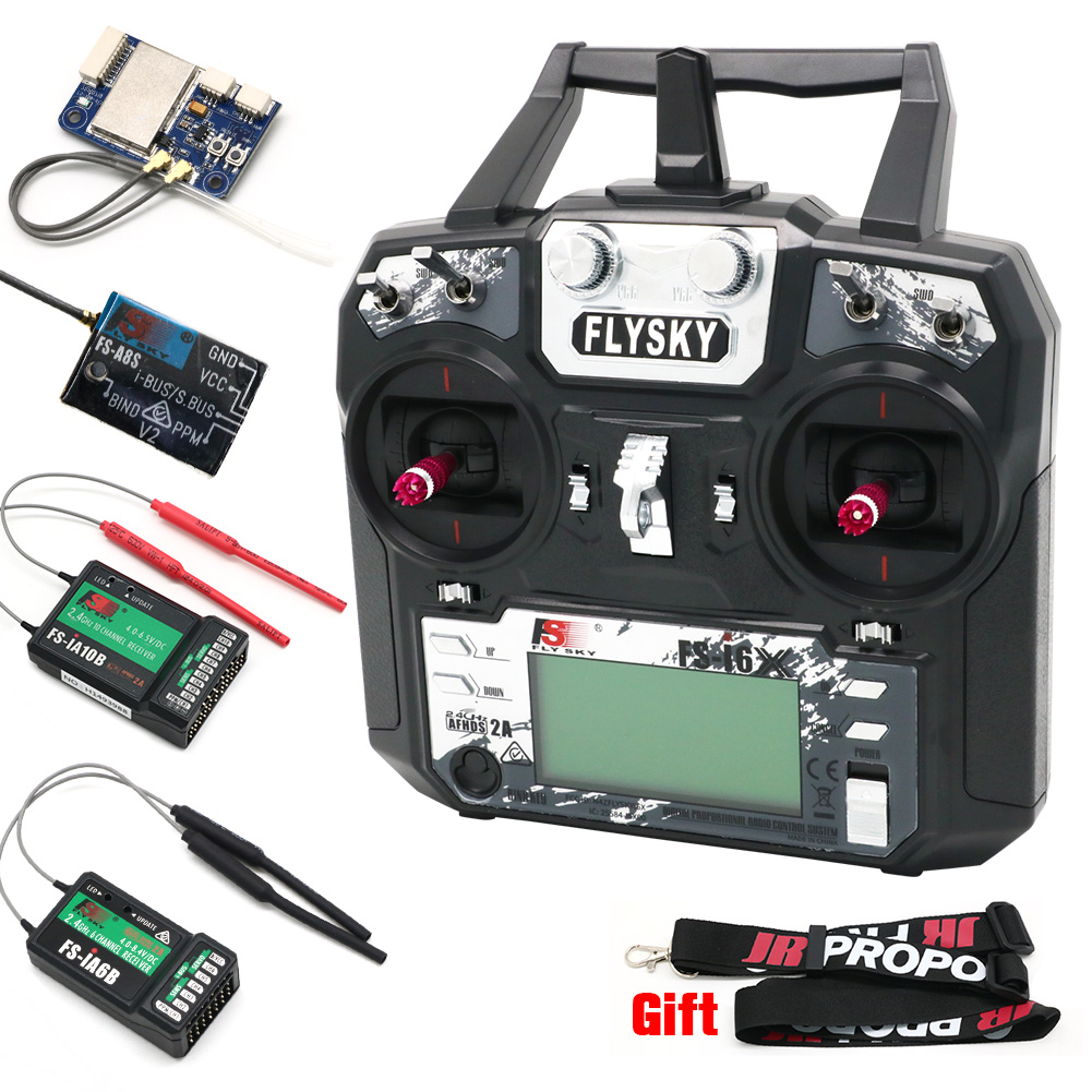 Drone Rc Receiver And Transmitter - FLYSKY FS-i6X FS i6X 10CH 2,4