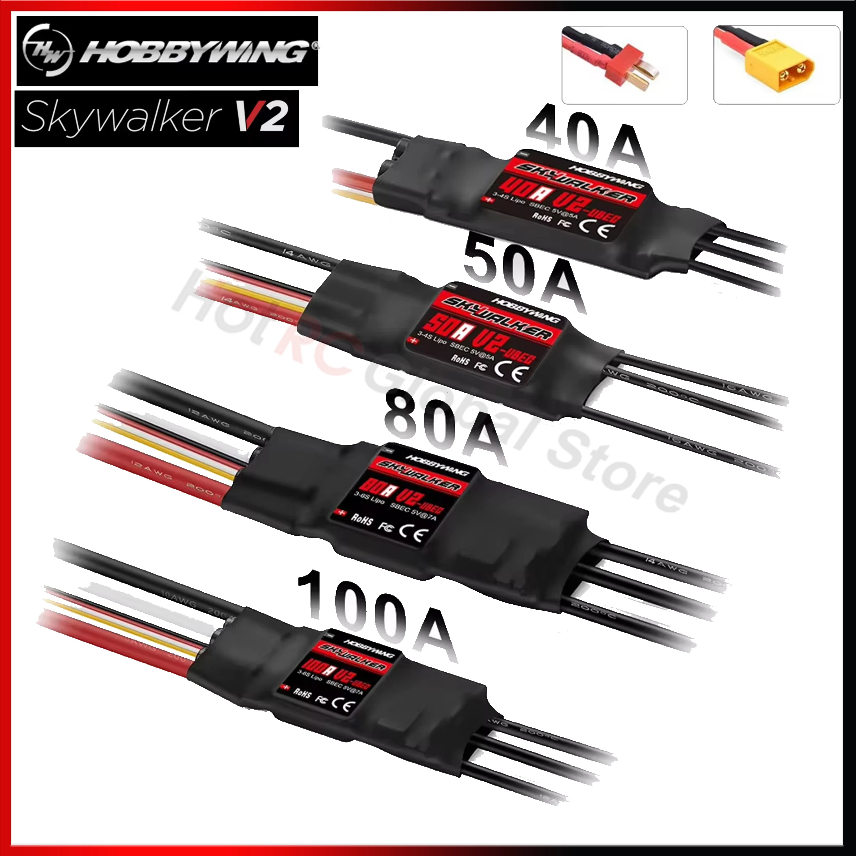Drone Rc Y Series - Hobby wing skywalker v2 serie 40a