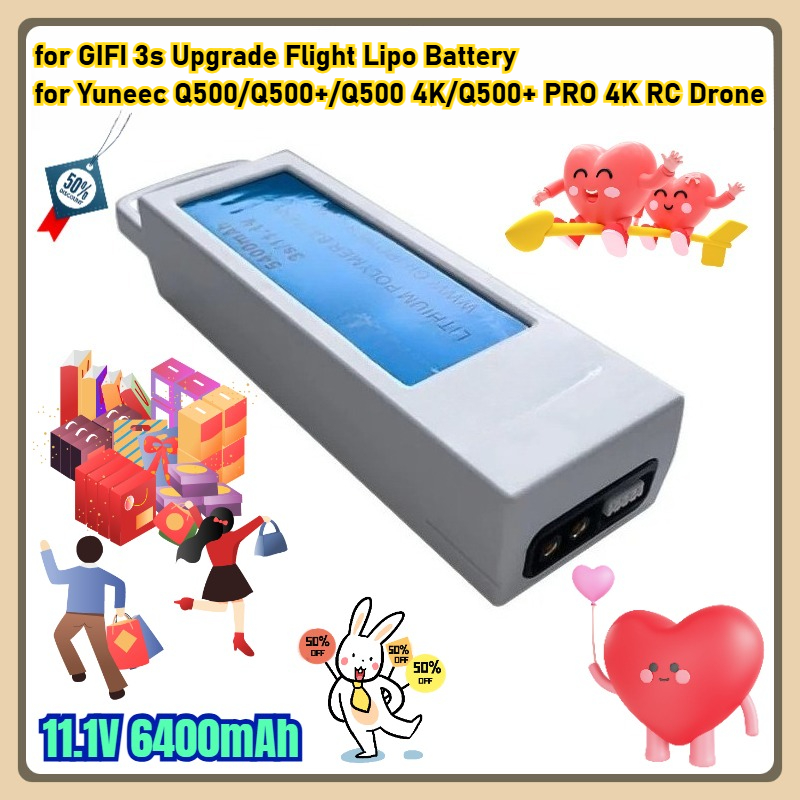 Drone Zll Rc - 11,1 V 6400 mAh für GIFI