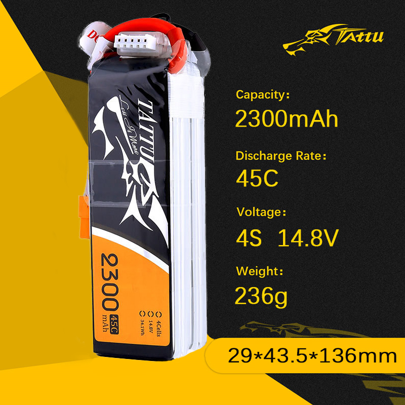 Upgrade TATTU 2300mAh 4S 14,8V – Drone Zll Rc Bewertung und Preis