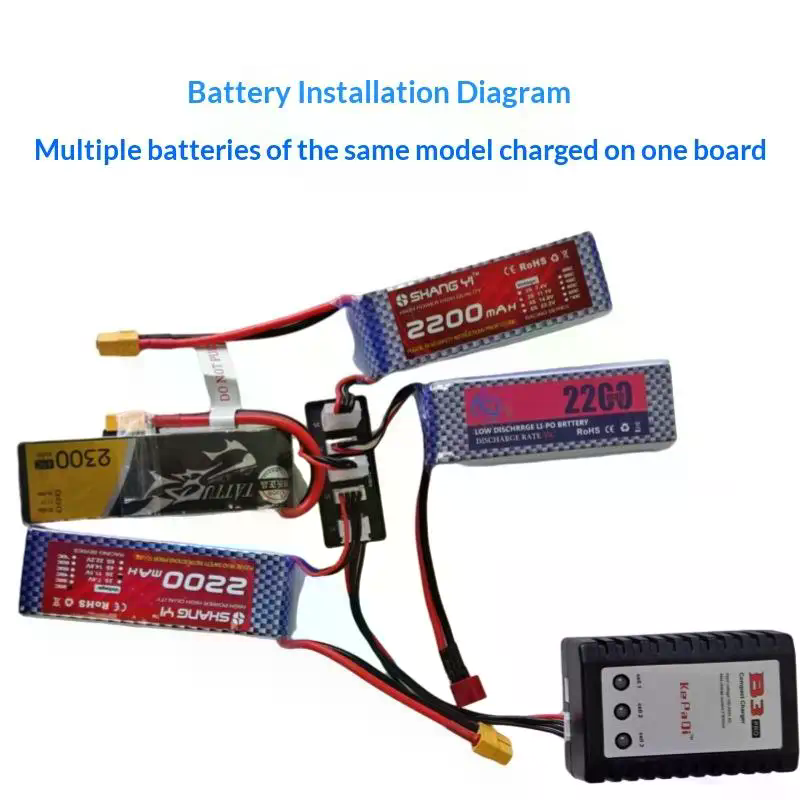 Parallel-Ladegerät für Lipo-Ak – Lipo Parallel Charging Board Bewertung und Preis