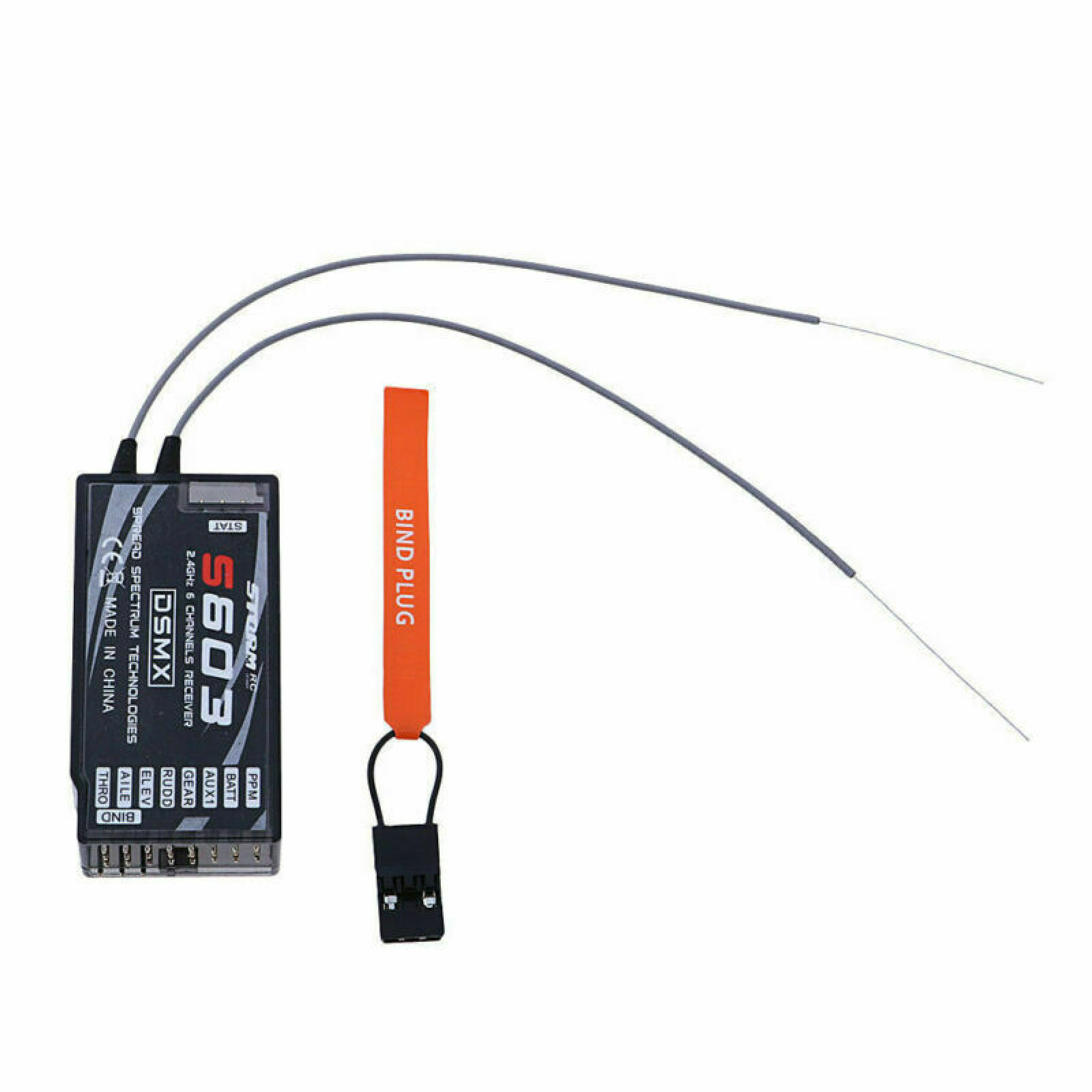 6CH 2,4GHz PPM S603 Empfänger  – Drone Rc Receiver And Transmitter Bewertung und Preis