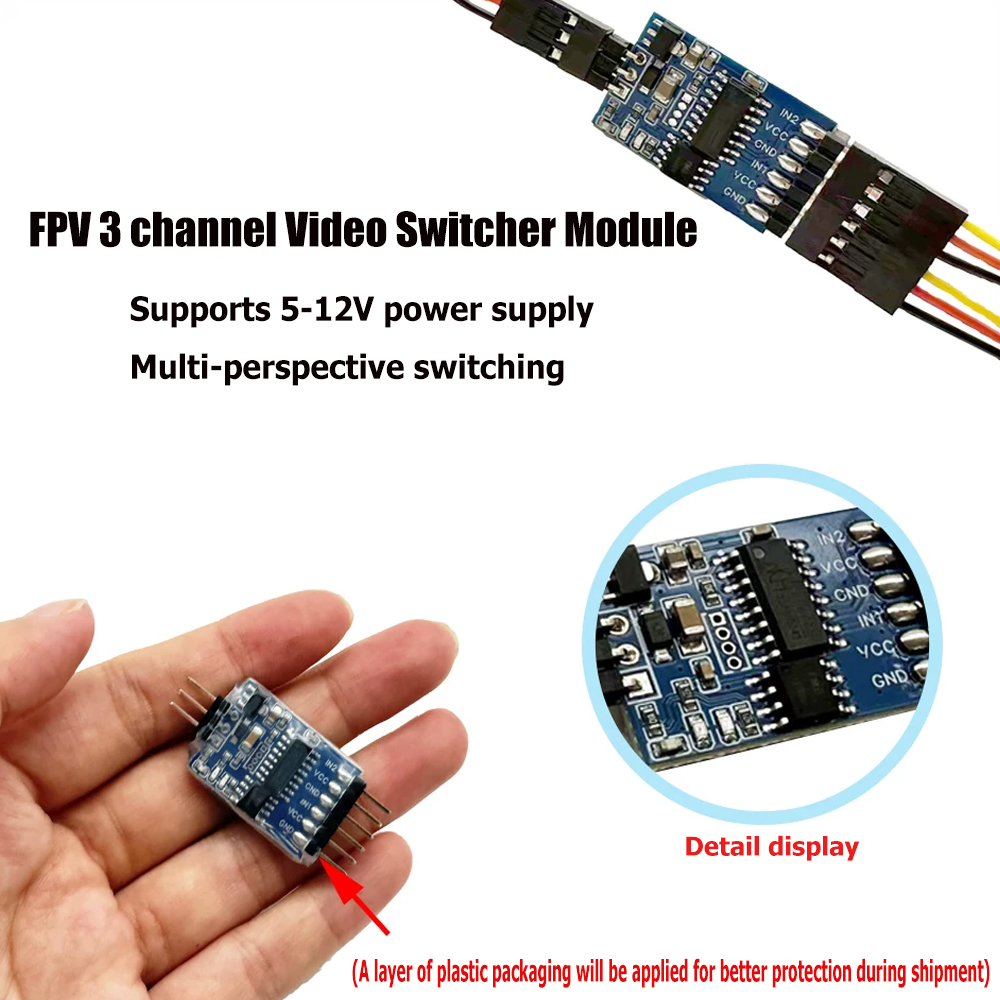 5,8G 3-Kanal-Video-Switcher-Mo – Drone Rc1 Bewertung und Preis