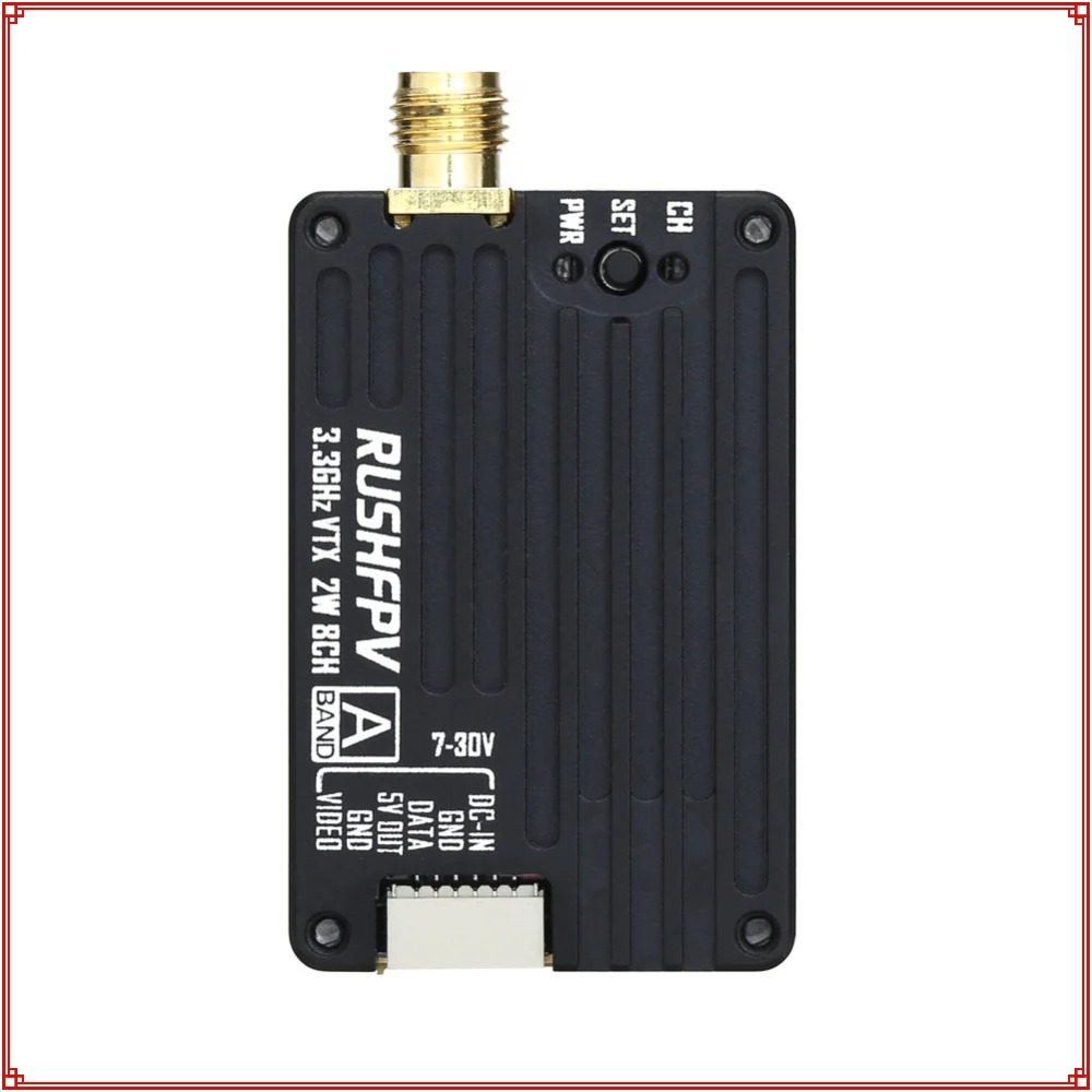 2026 Neuer RUSHFPV 3.3G 2W VTX – Drone Rc Remote Bewertung und Preis