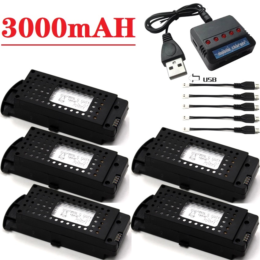 Q6 Drohnen-Akku 3,7V 3000mAh f – Drone Zll Rc Bewertung und Preis
