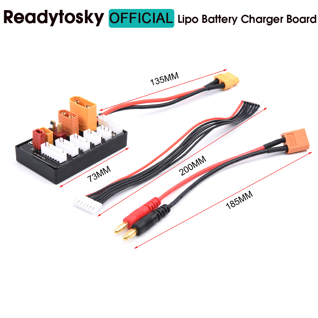 2-6S XT30 XT60 XT90 JST T-Stec – Lipo Parallel Charging Board Bewertung und Preis