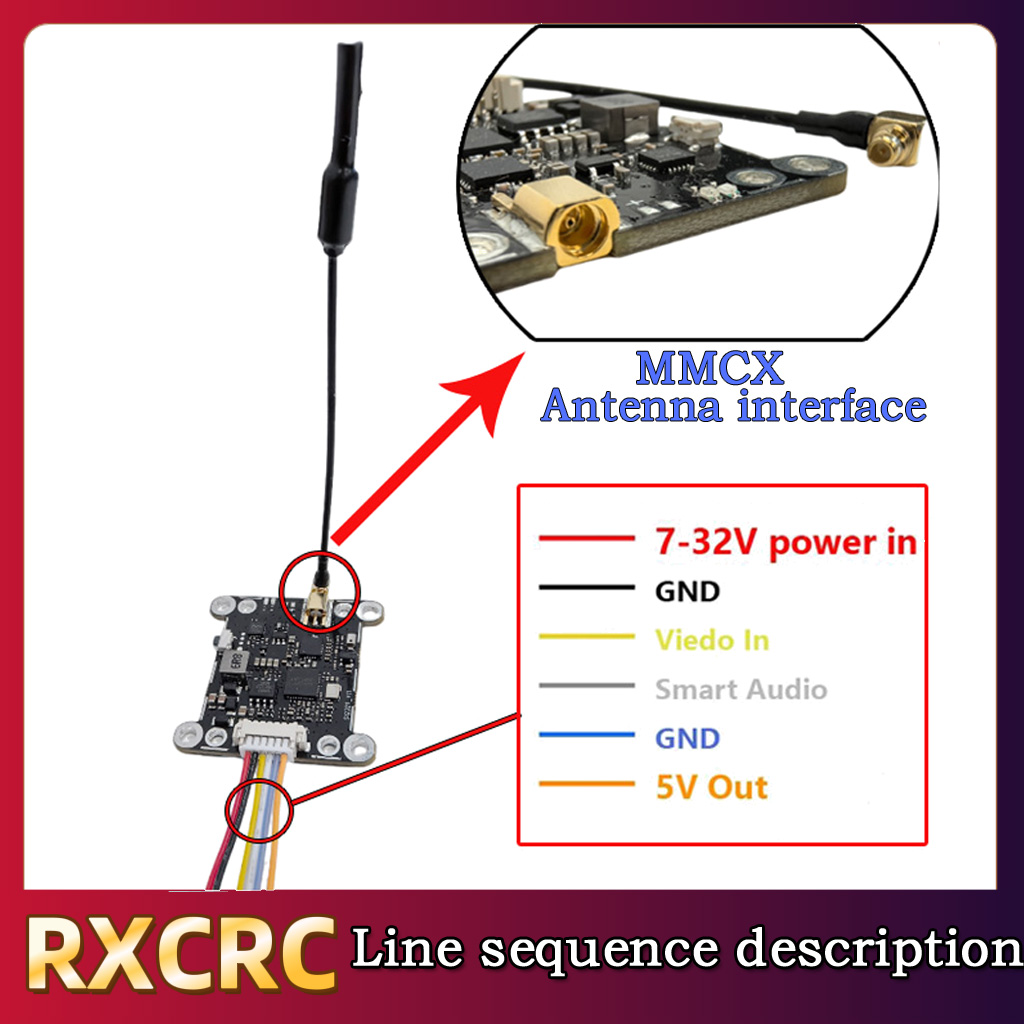 RXCRC 5,8G Modul 48CH 1,6 W VT – Drone Rc1 Bewertung und Preis