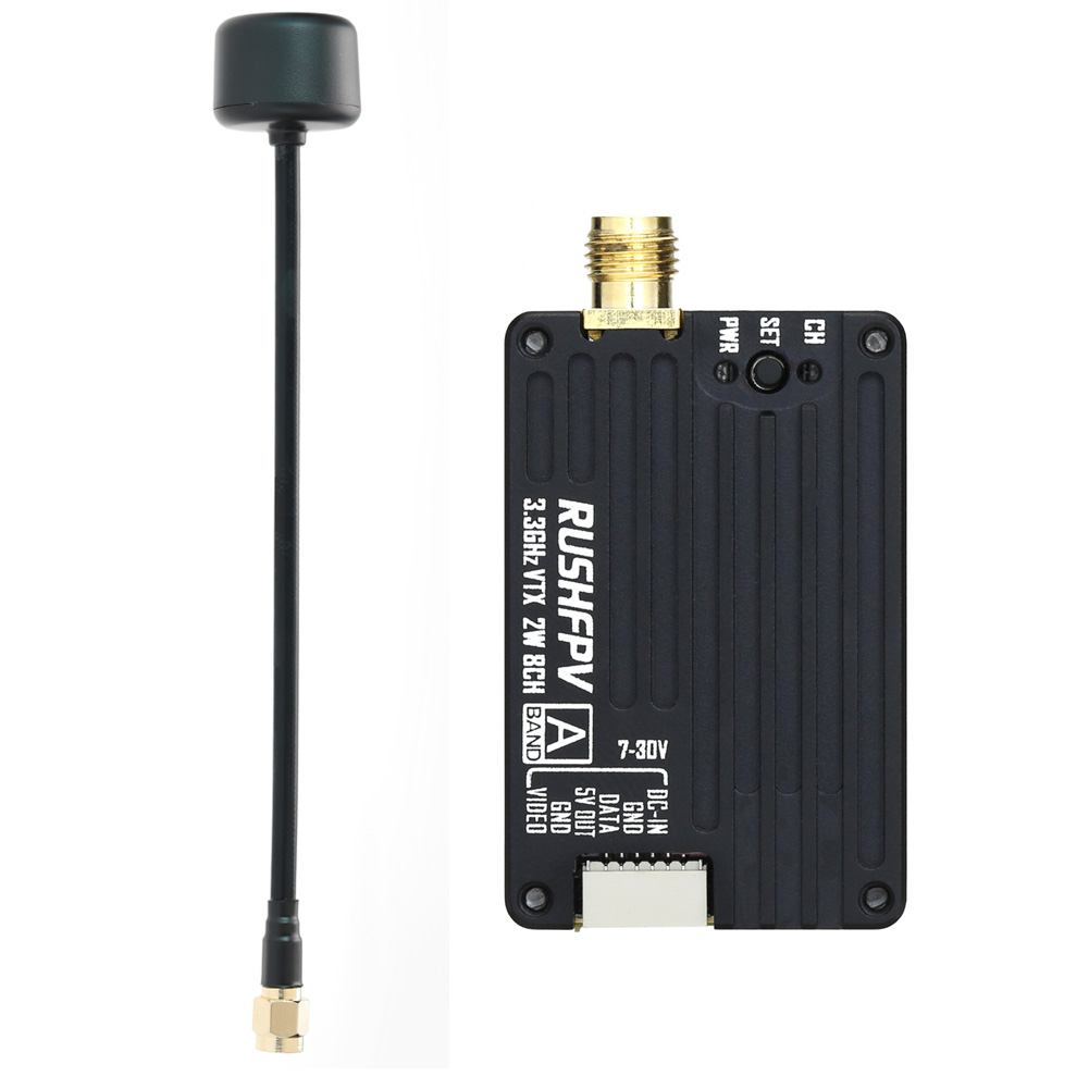 RUSHFPV 3.3G 2W VTX Sender FPV – Drone Rc Receiver And Transmitter Bewertung und Preis