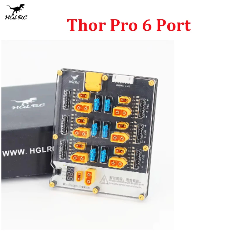 HGLRC Thor Pro 6-Port-Akkulade – Lipo Parallel Charging Board Bewertung und Preis
