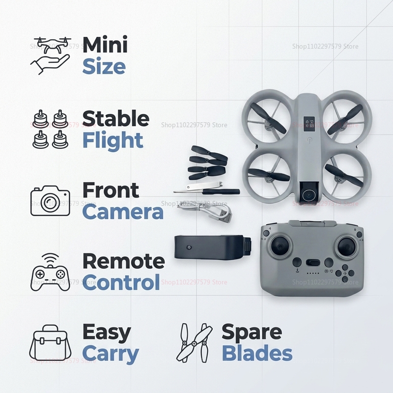 Mini-Drohne mit 8K HD-Kamera F – Rc Drone Uav Bewertung und Preis