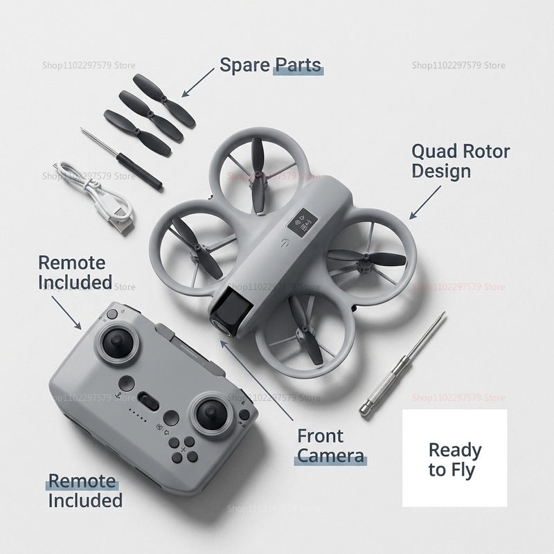Mini-Drohne mit 8K HD-Kamera F – Rc Drone Uav Bewertung und Preis