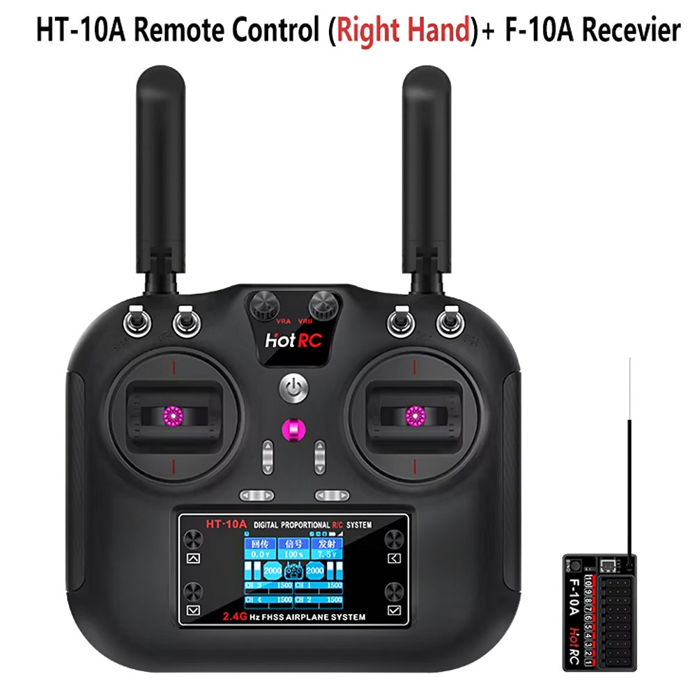 Hotrc HT-10A 2,4G 10-Kanal Sen – Drone Rc Receiver And Transmitter Bewertung und Preis
