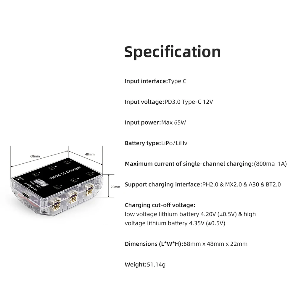 Hglrc thor 1s ladegerät v2 6-w – Lipo Parallel Charging Board Bewertung und Preis
