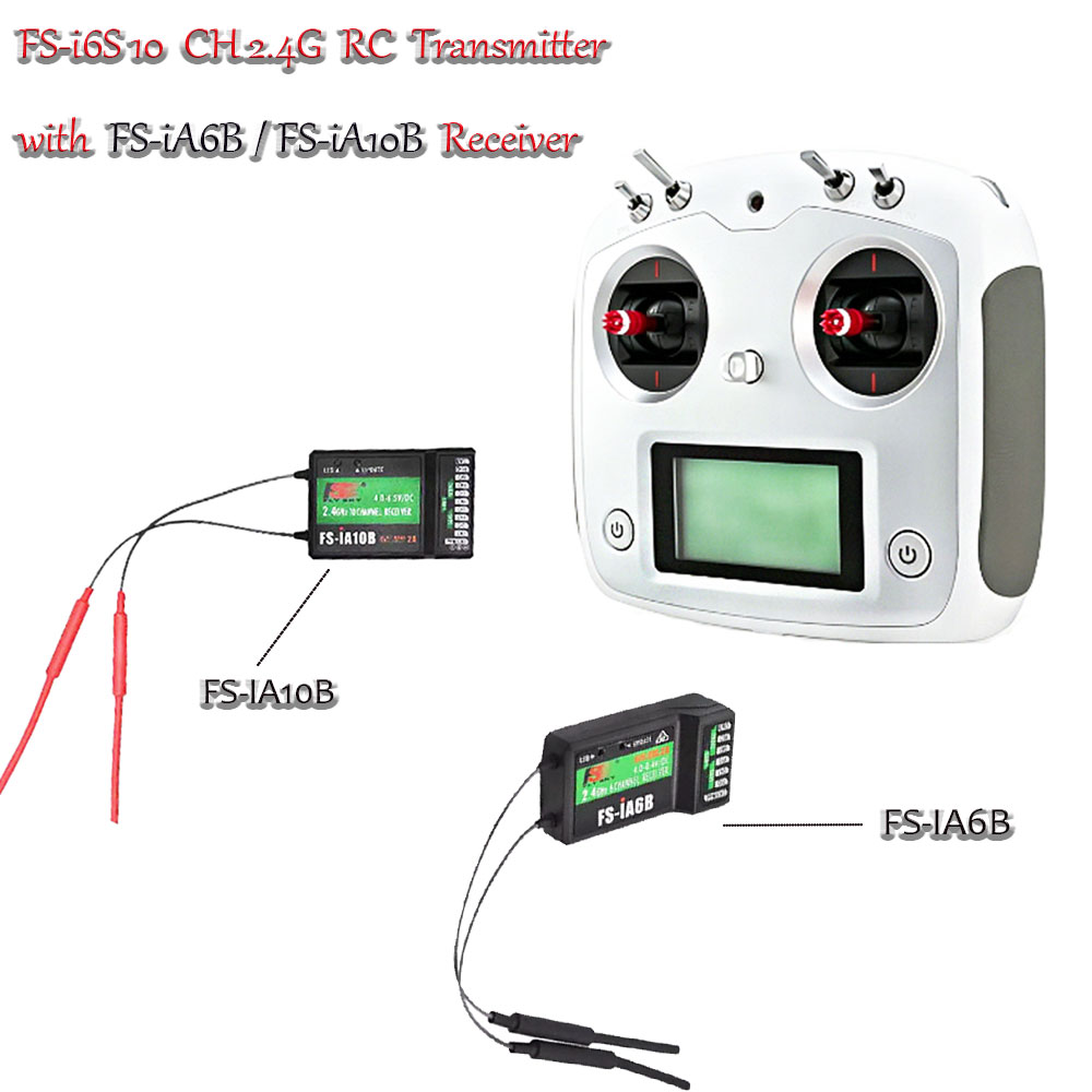 FLYSKY FS-i6S 10-Kanal 2,4G Fu – Drone Rc Receiver And Transmitter Bewertung und Preis