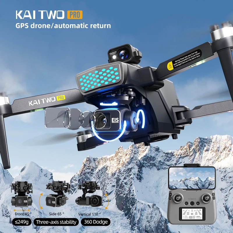 Kai zwei Pro Drohne Drohne 4k  – Drone Two Rc Way Bewertung und Preis