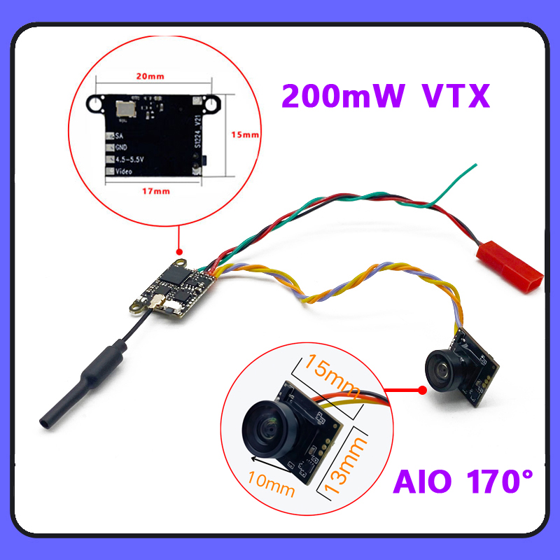 SLONWAKE 5,8G 1200TVL FPV Kame – Drone Rc Receiver And Transmitter Bewertung und Preis