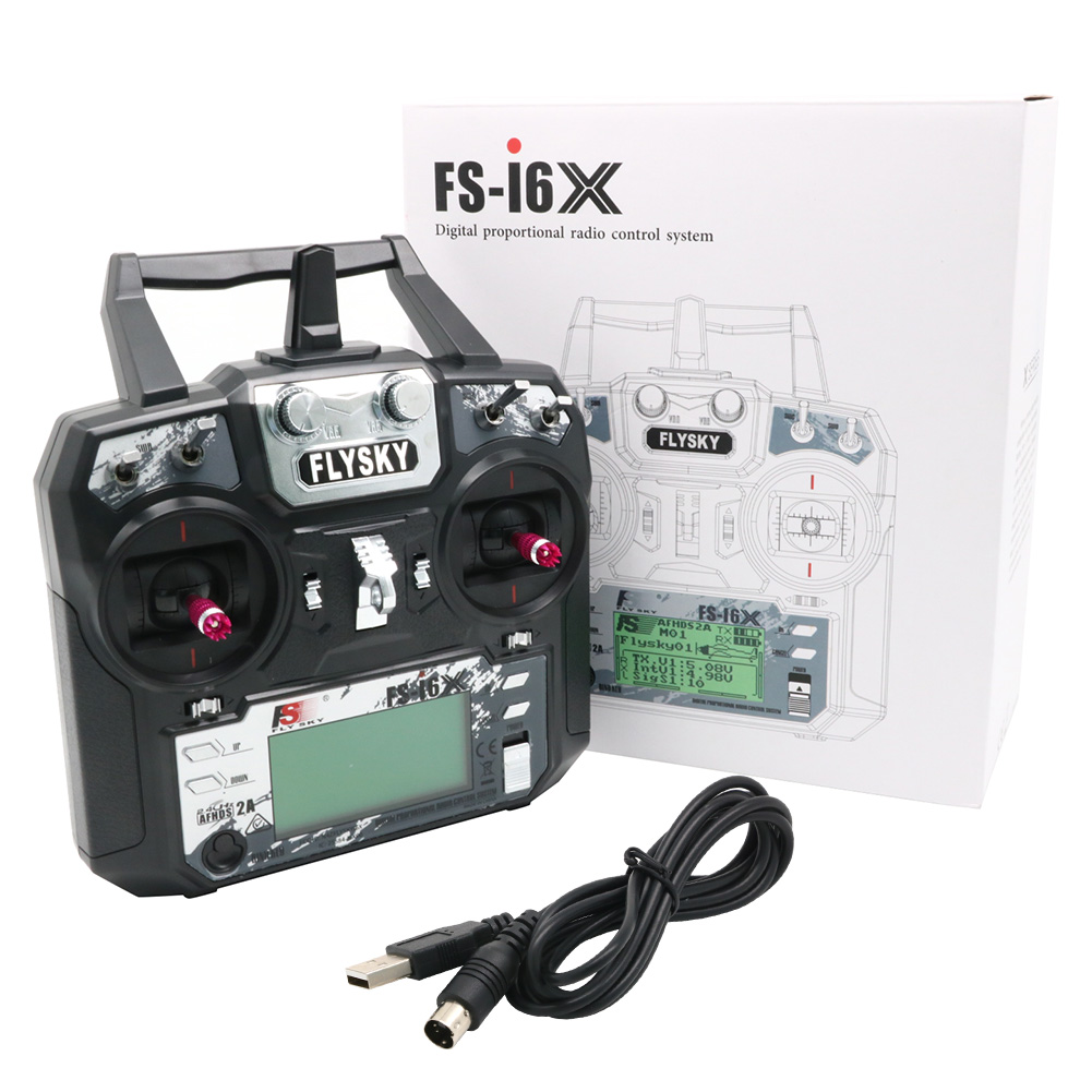 FLYSKY FS-i6X FS i6X 10CH 2,4  – Drone Rc Receiver And Transmitter Bewertung und Preis