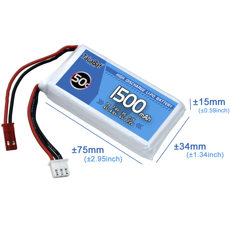3Pcs TalaBat 50C 1500mAh 7,4 V – Drone Zll Rc Bewertung und Preis