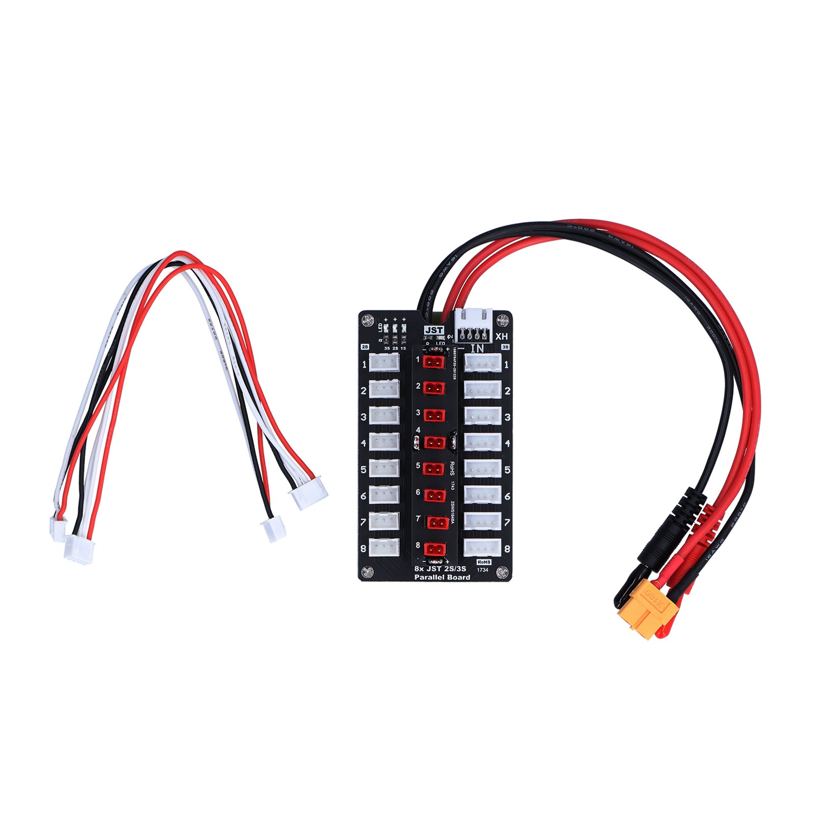 LiPo-Ladeboard mit JST-Stecker – Lipo Parallel Charging Board Bewertung und Preis
