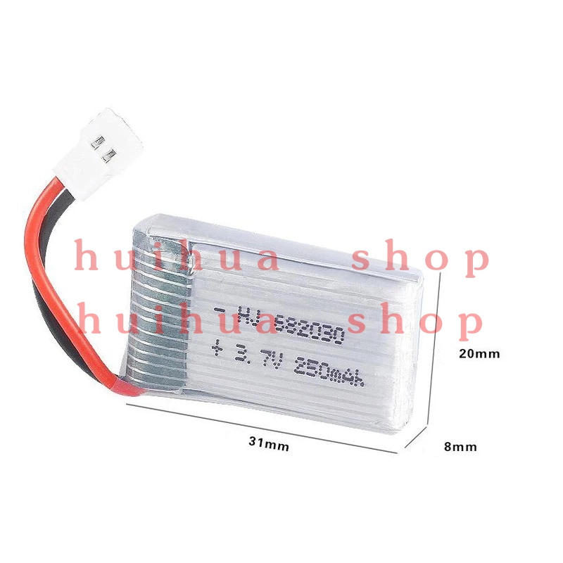 3,7 V 250 mAh Lipo Batterie un – Drone Mjx Rc Bewertung und Preis