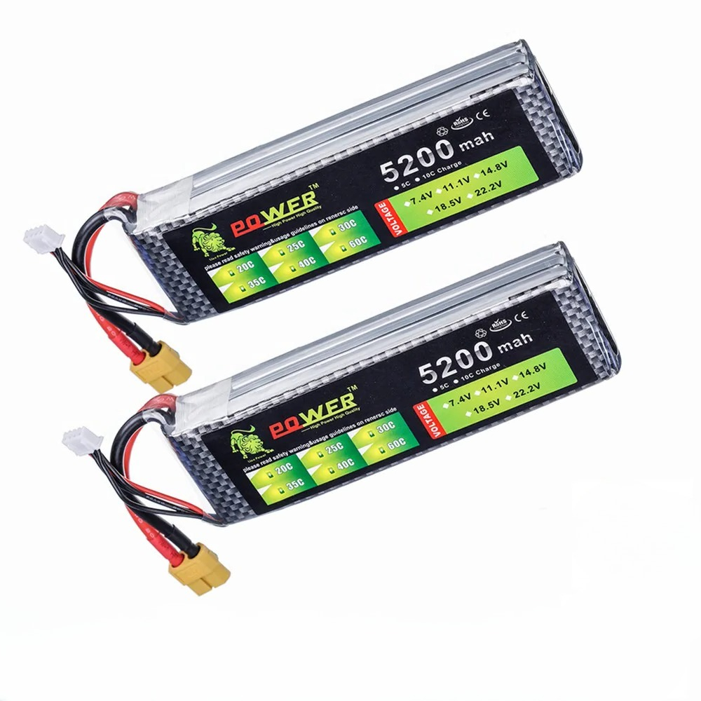 3S 5200mah 11,1V 60C Lipo Batt – Drone Zll Rc Bewertung und Preis